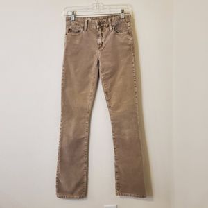 Vintage Y2K Gap 1969 Khaki Corduroy Boot Cut Jeans